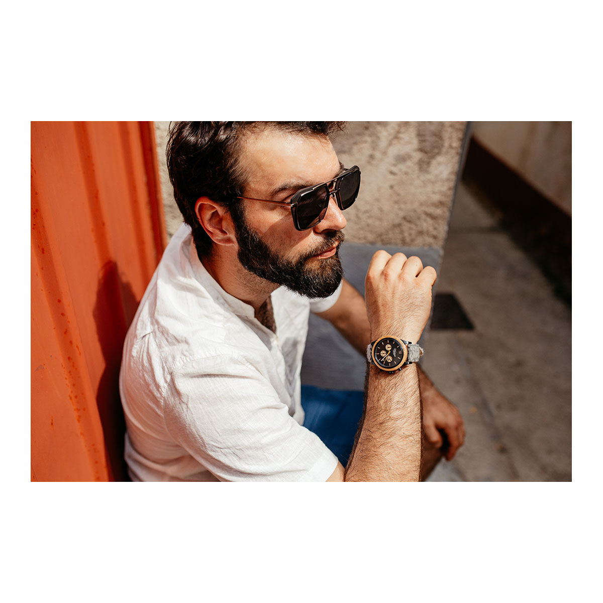 Chronograph Whisky Scotts Highland Herrenuhr