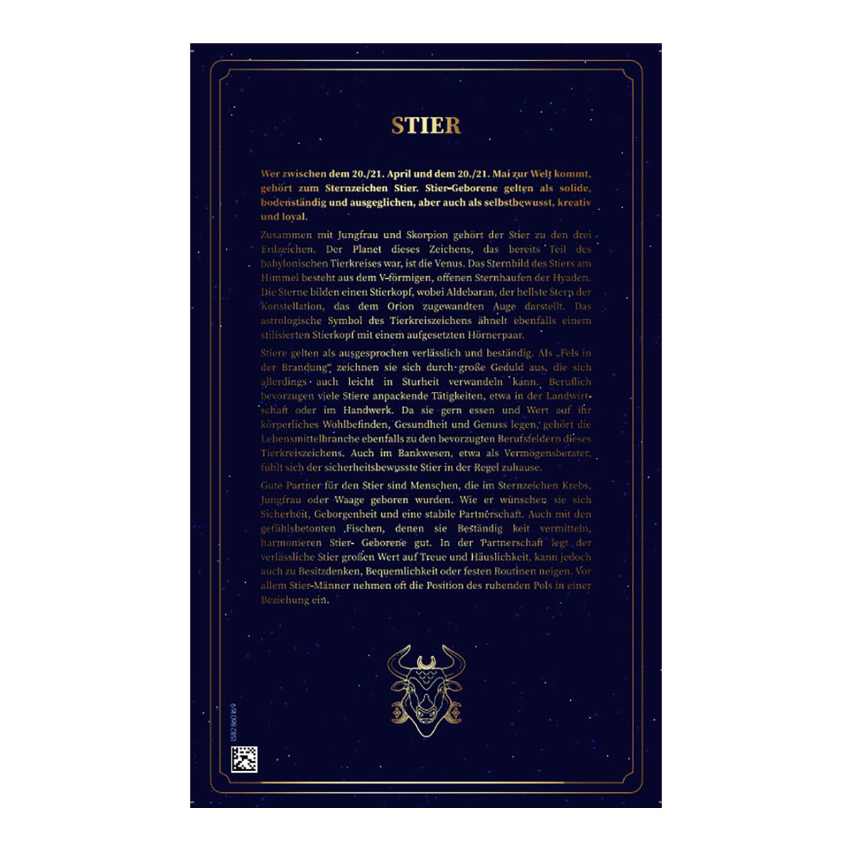 Goldbarren Sternzeichen Stier mit Zertifikat