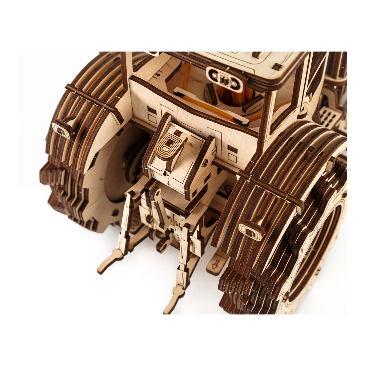 3D-Holzpuzzle, Traktor