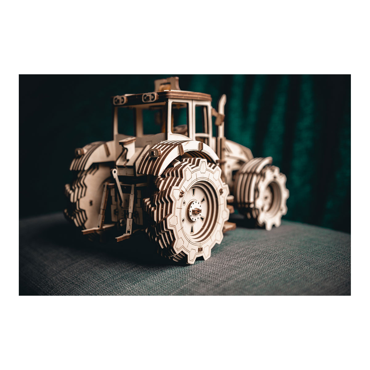 3D-Holzpuzzle, Traktor