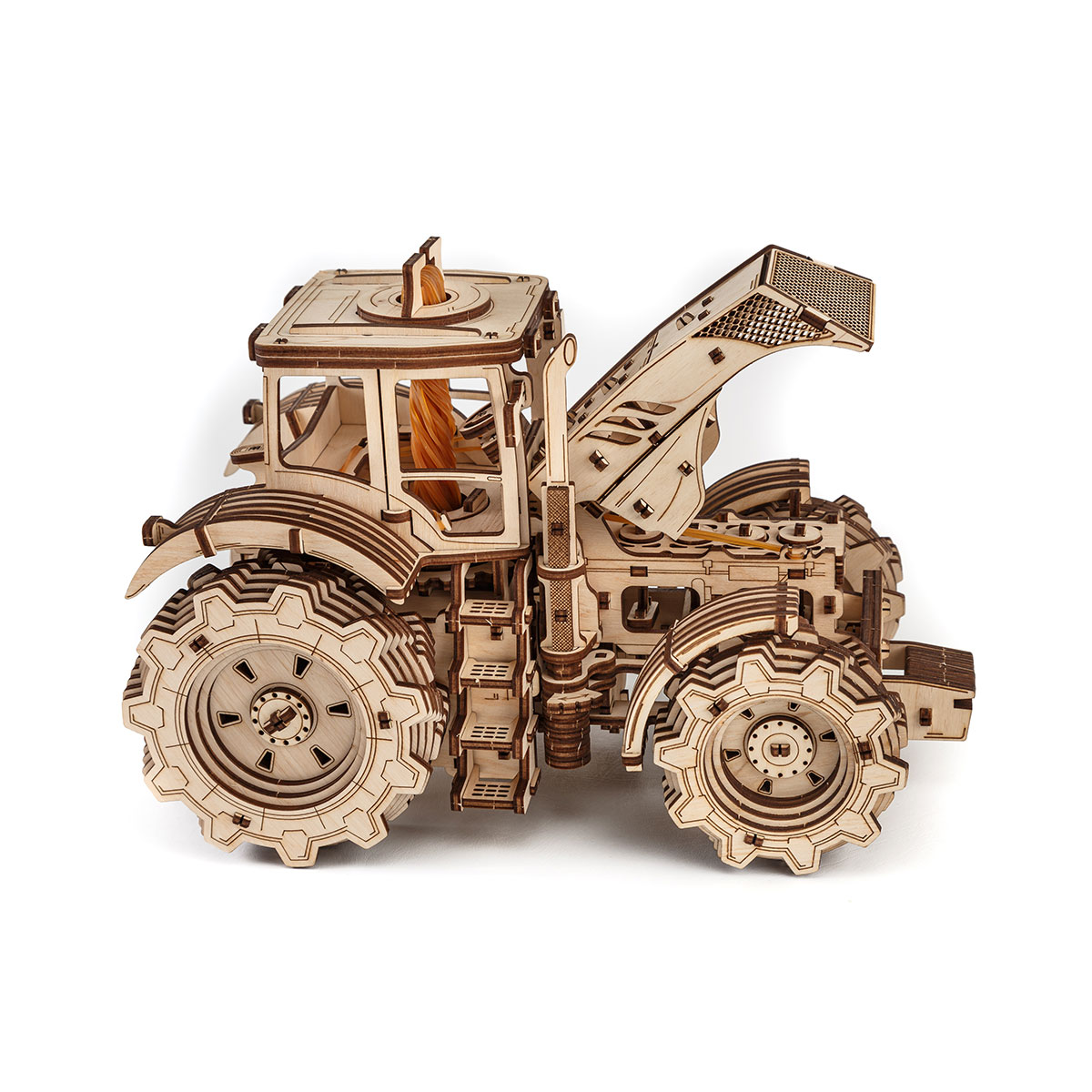 3D-Holzpuzzle, Traktor