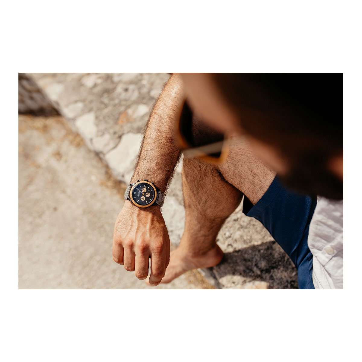 Chronograph Whisky Scotts Highland Herrenuhr