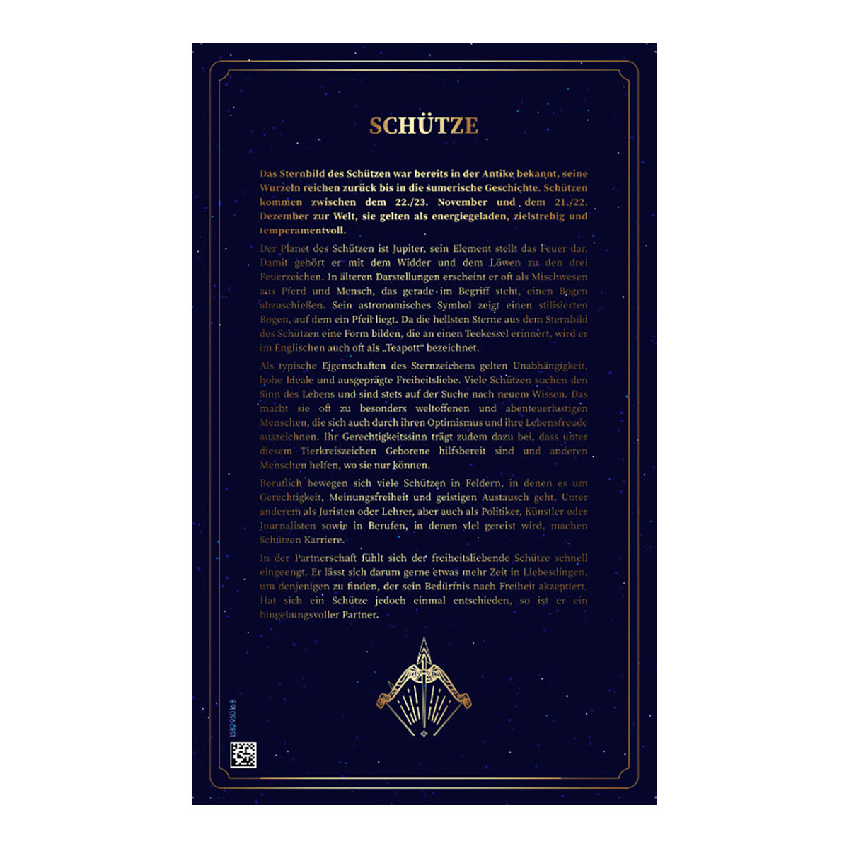 Goldbarren Sternzeichen Schütze mit Zertifikat