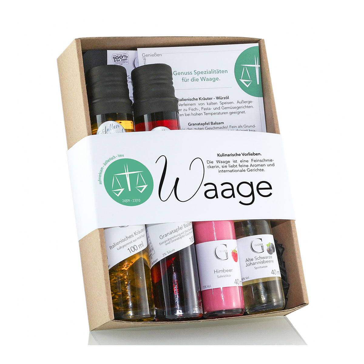 Geschenk-Set Sternzeichen Waage