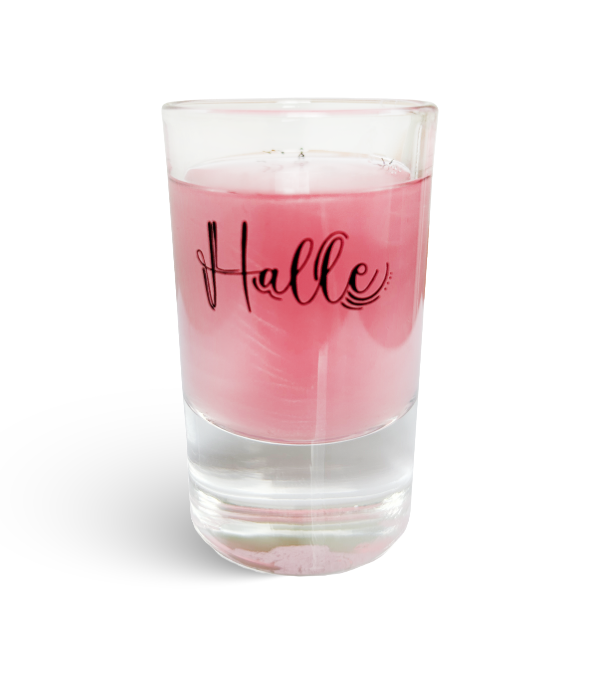 Schnapsglas Halle Stadthaus