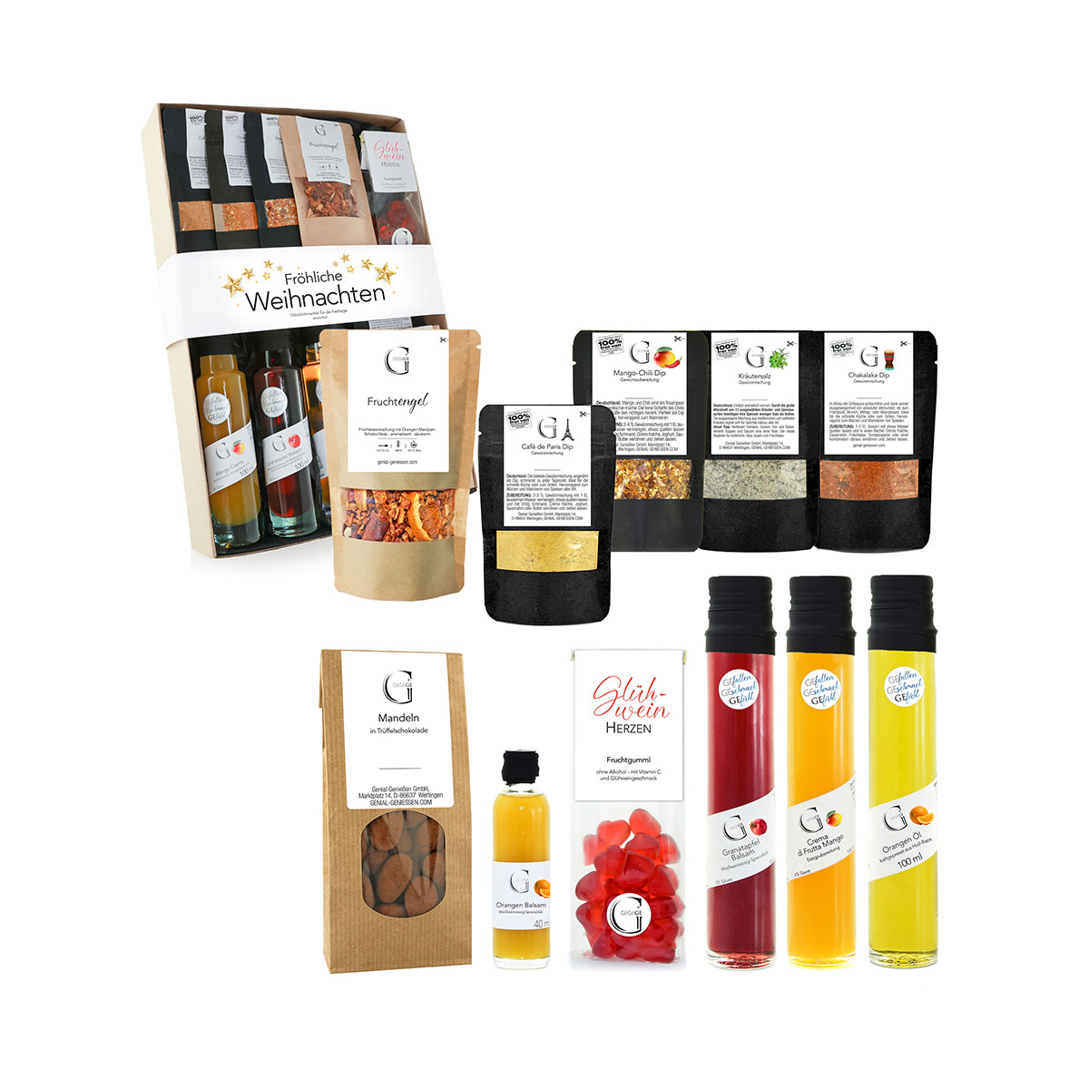 Geschenk-Set Fröhliche Weihnachten