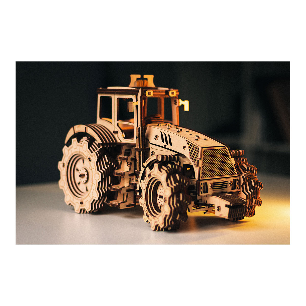 3D-Holzpuzzle, Traktor