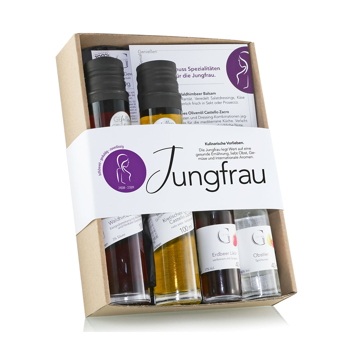 Geschenk-Set Sternzeichen Jungfrau