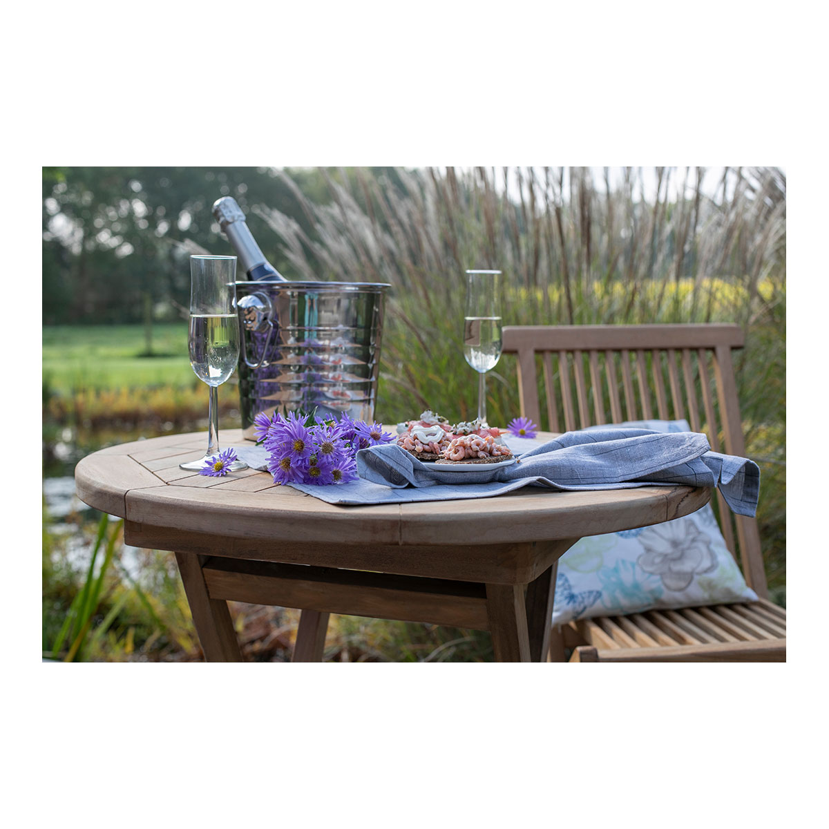 Strandkorb Getränkekühler