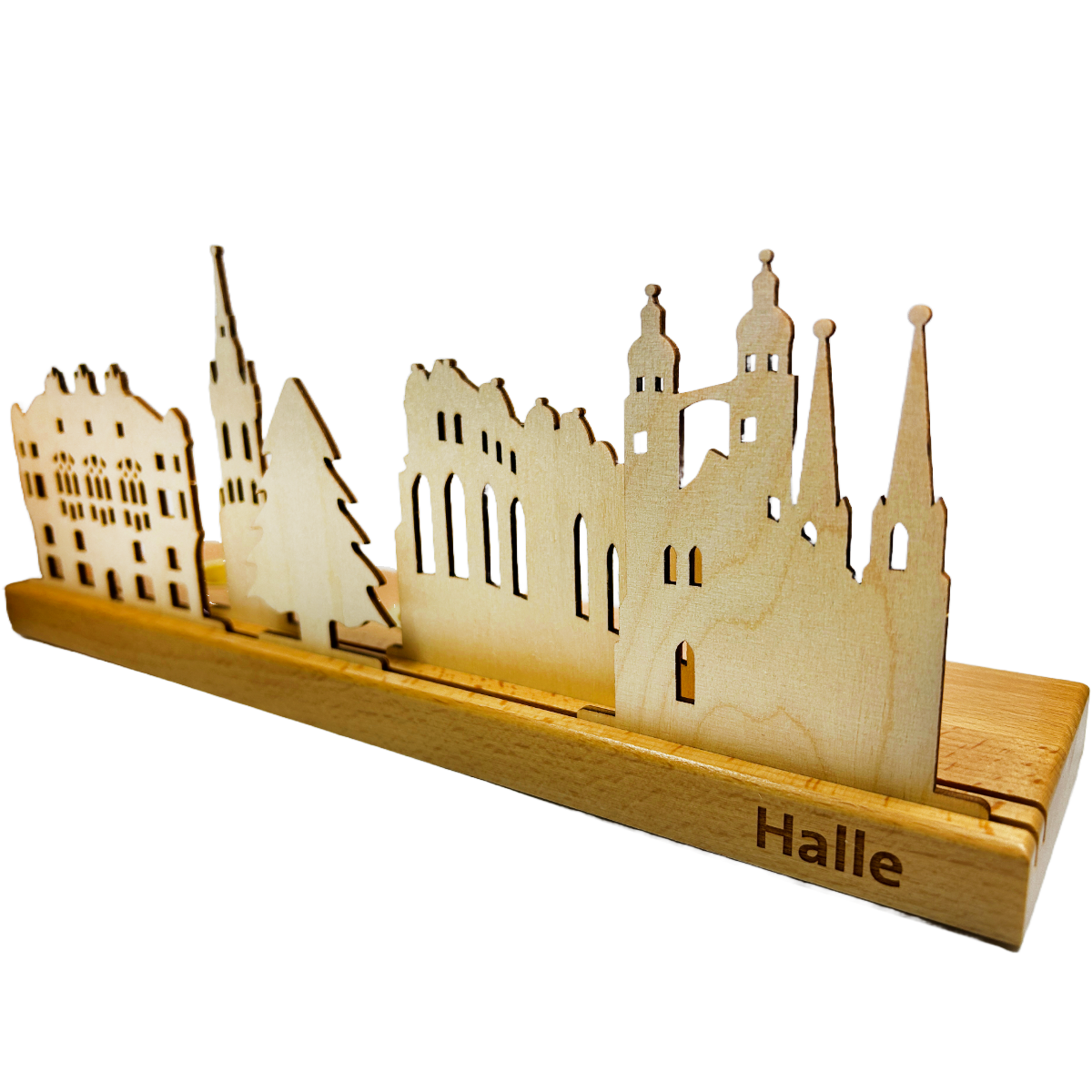 Halle Panorama Teelicht